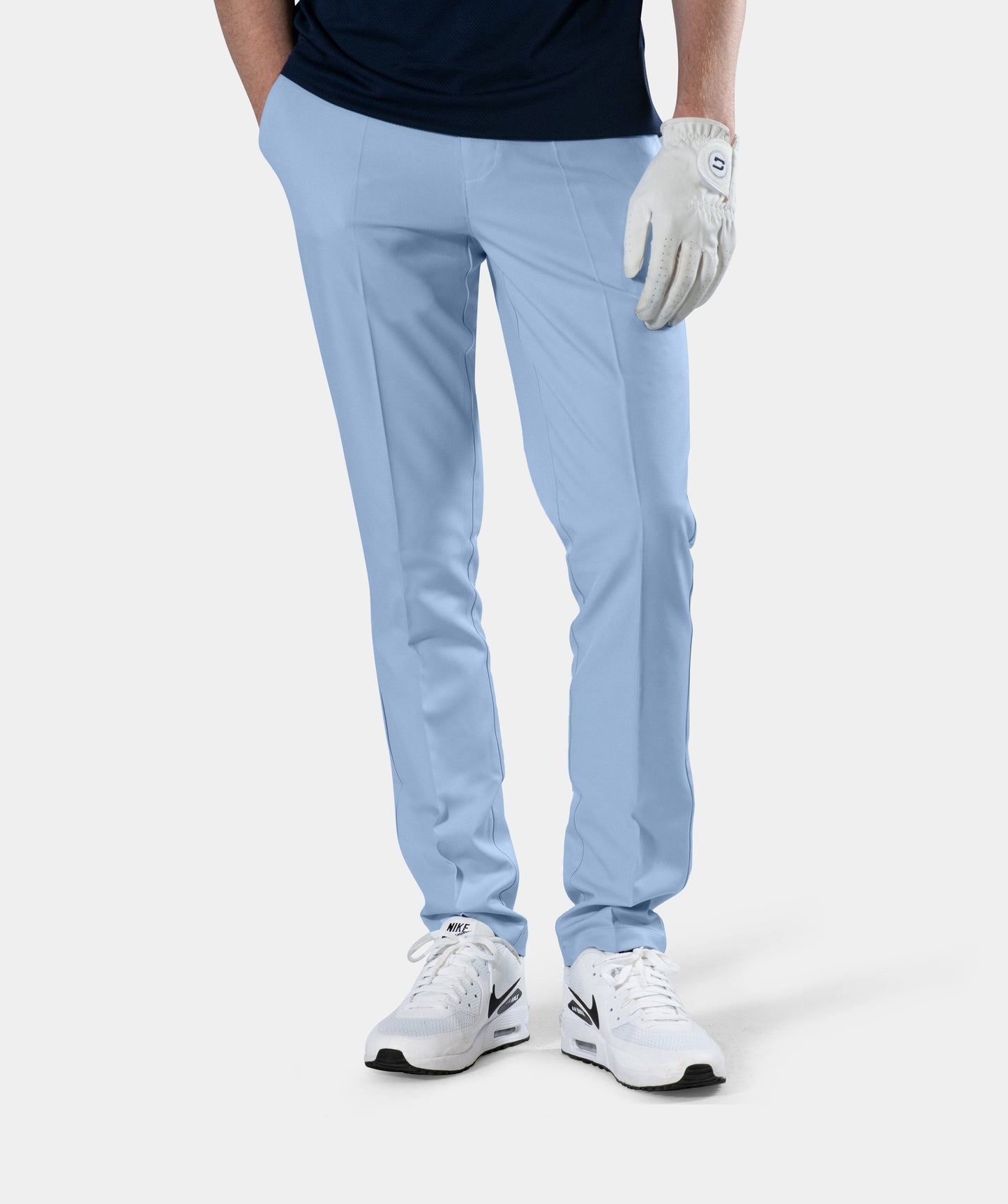 MENS CLIMA GOLF TROUSERS - BLUE