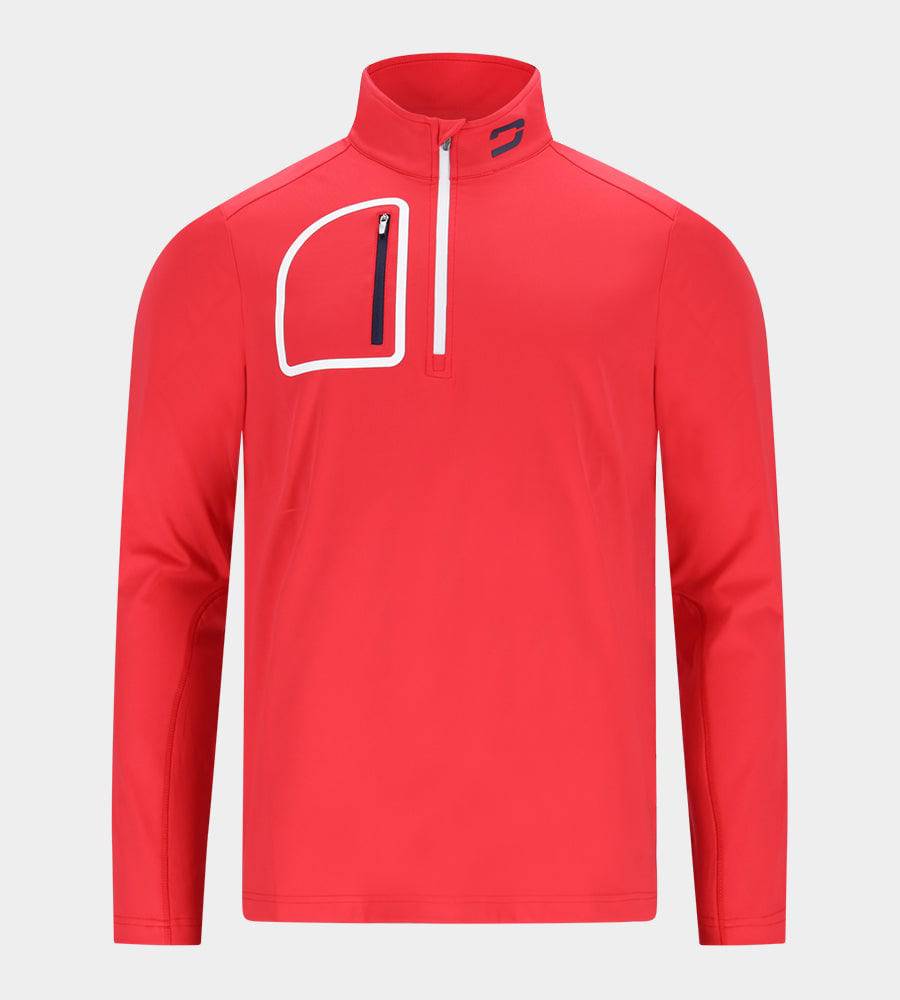 NAUTICAL MIDLAYER - RED