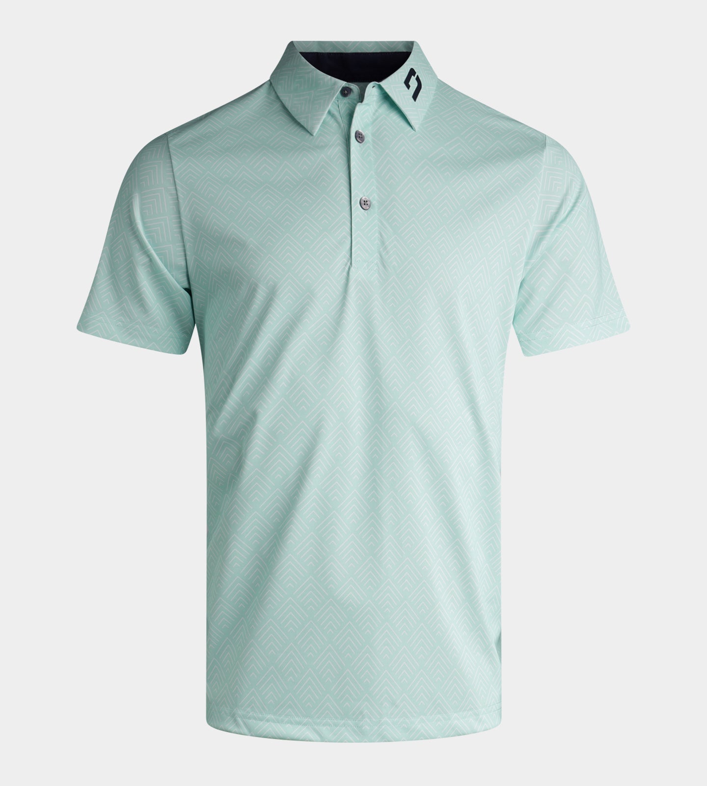 CHEVRON POLO - MINT