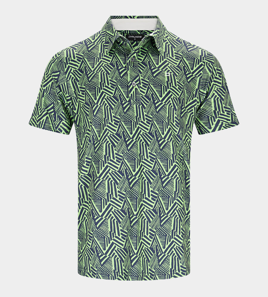 DAZZLE POLO - LIME