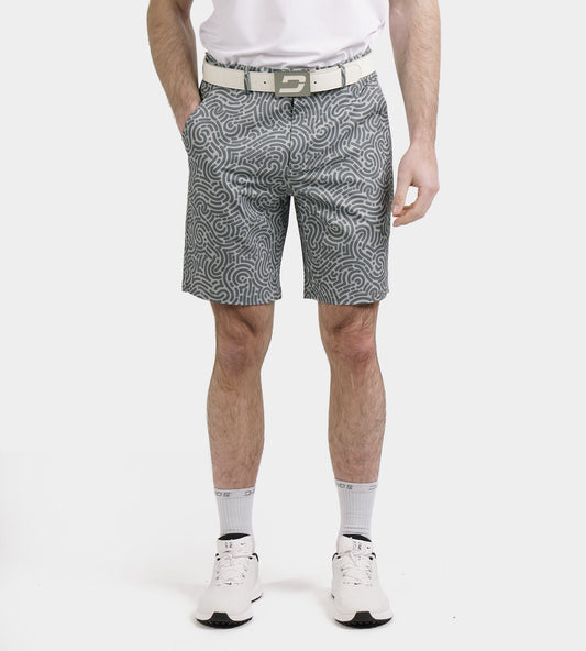 HERITAGE JUMBLE SHORTS - GREY