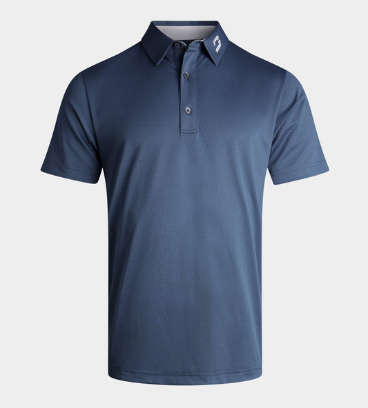 HONEYCOMB POLO - OCEAN