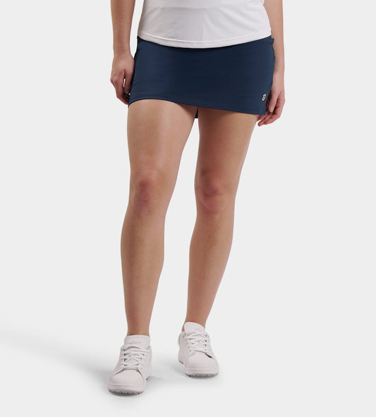 LADIES POCKET SKORTS - NAVY