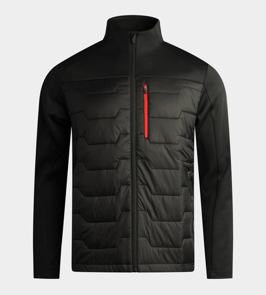 WALTER JACKET - BLACK/RED