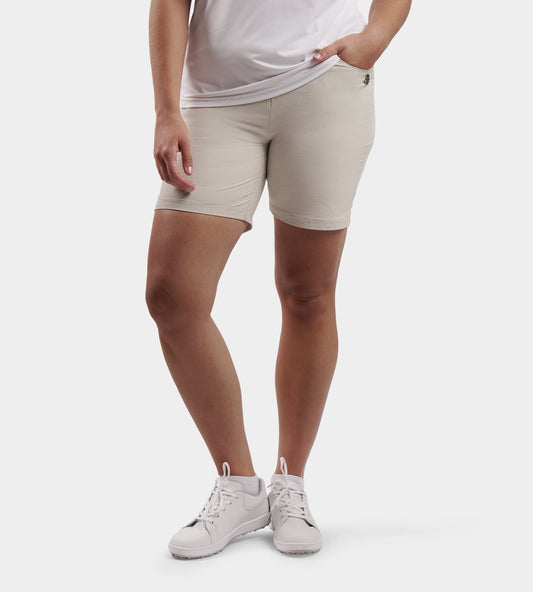 LADIES SUPREME SHORTS - STONE