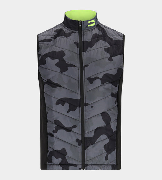 KYTE CAMO GILET - BLACK