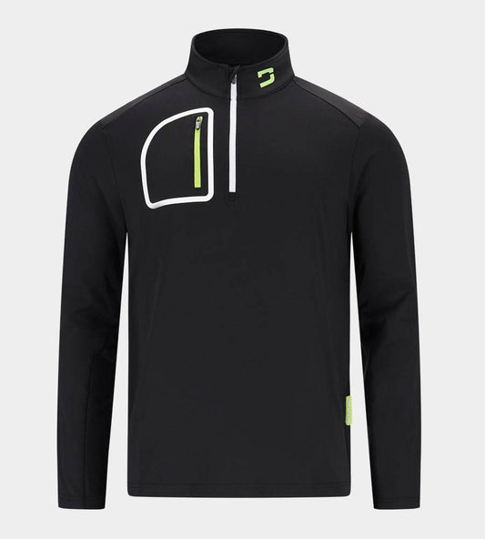 NAUTICAL MIDLAYER - BLACK