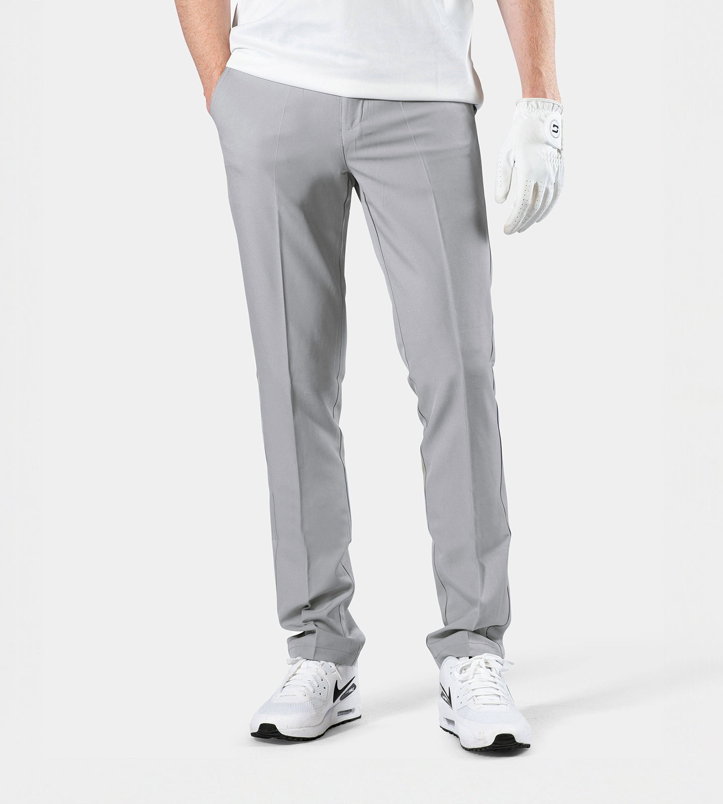 MENS CLIMA GOLF TROUSERS - GREY