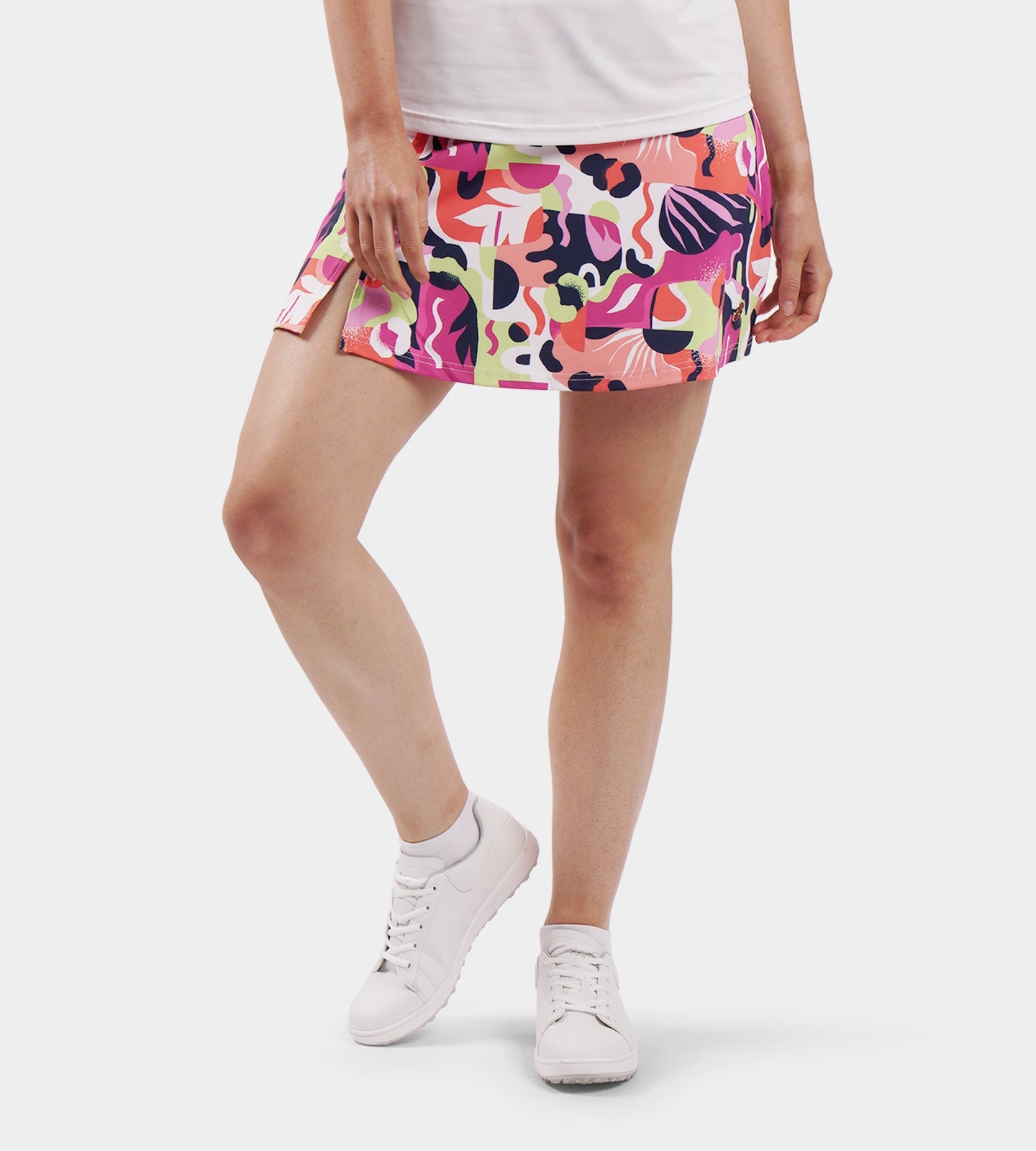 LADIES SIENNA SKORTS - FLORAL NAVY