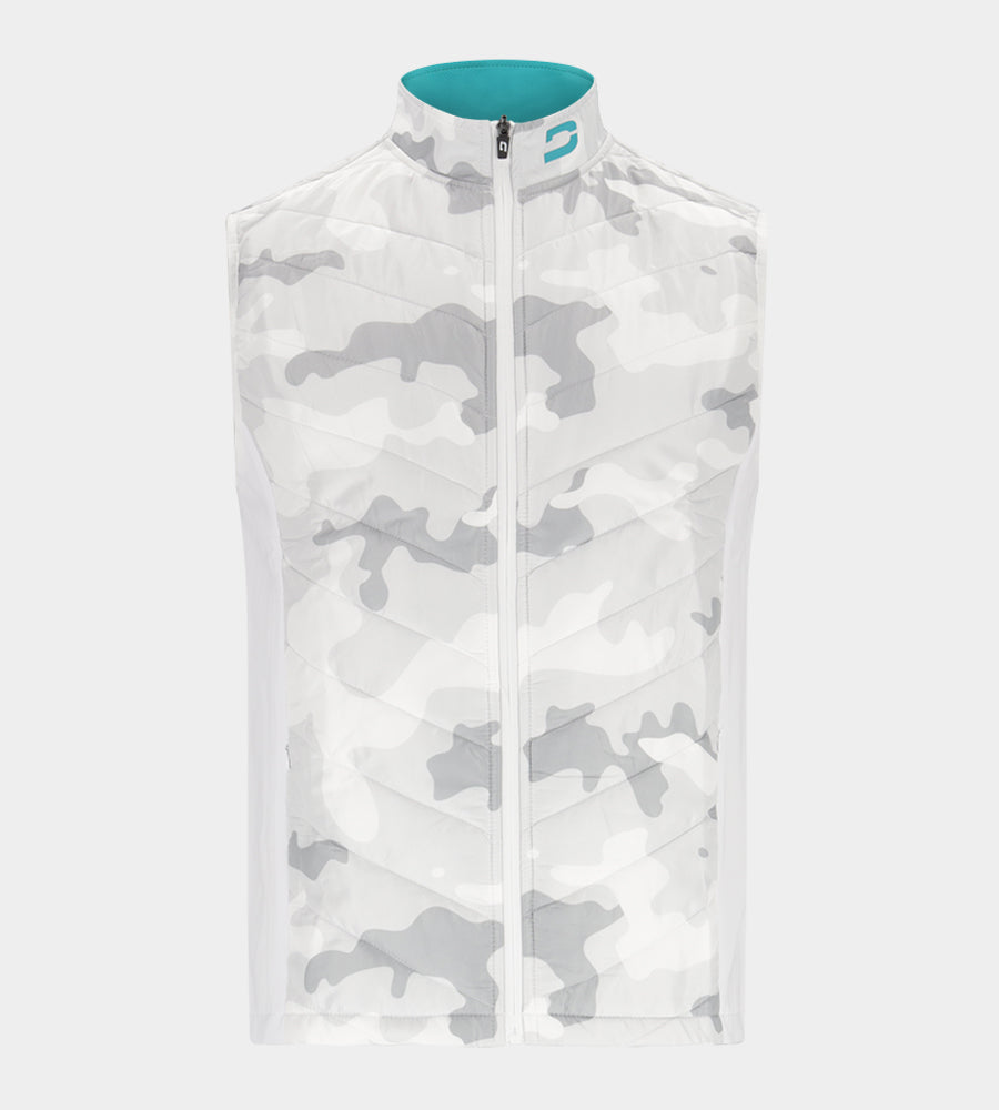 KYTE CAMO GILET - WHITE